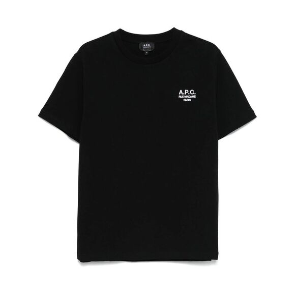 A.P.C. Black T-Shirts & Vests - T-Shirts Men